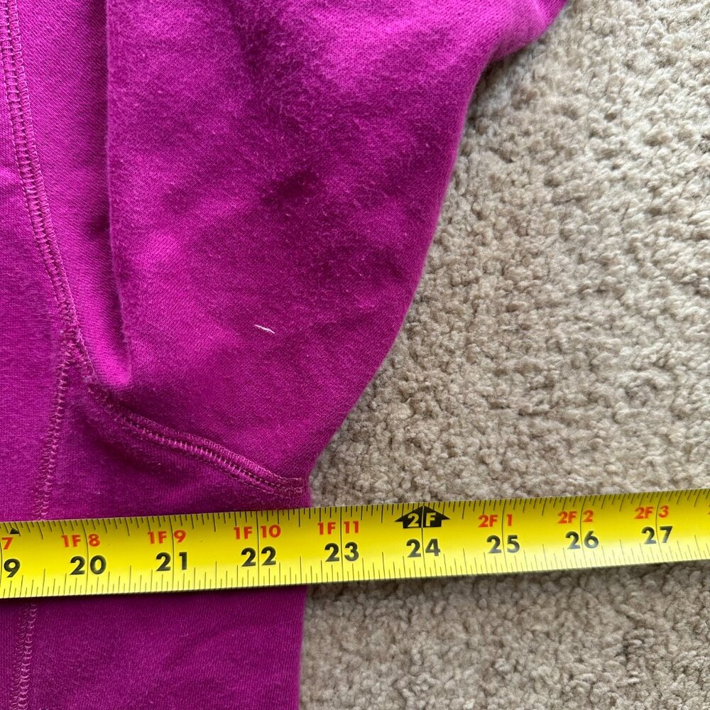 Champion Sweatshirt Womens XL Full Zip Hoodie Pink Long Sleeve Authentic - Picture 10 of 12